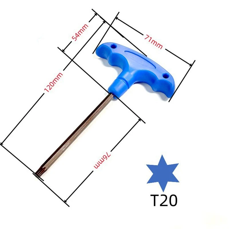 Plastic T Handle Torx Wrench suppliers