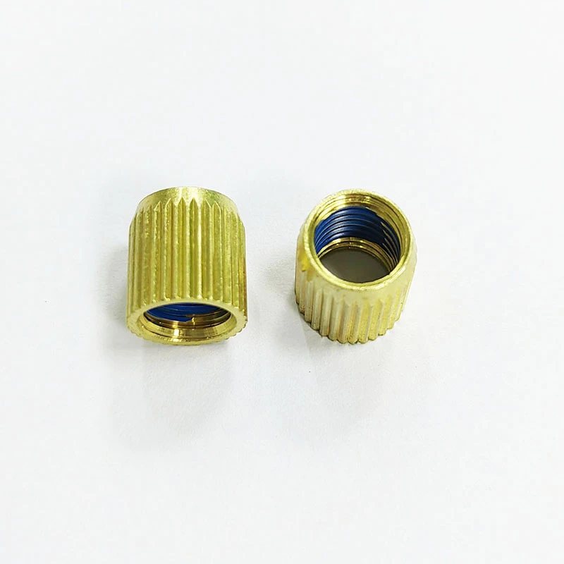 Brass hot staking inserts 6